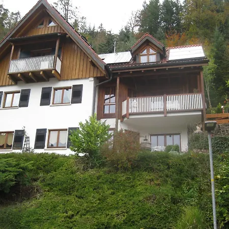 Urlaub Mit Blick Auf Schiltachs Fachwerkhaeuser Exterior photo